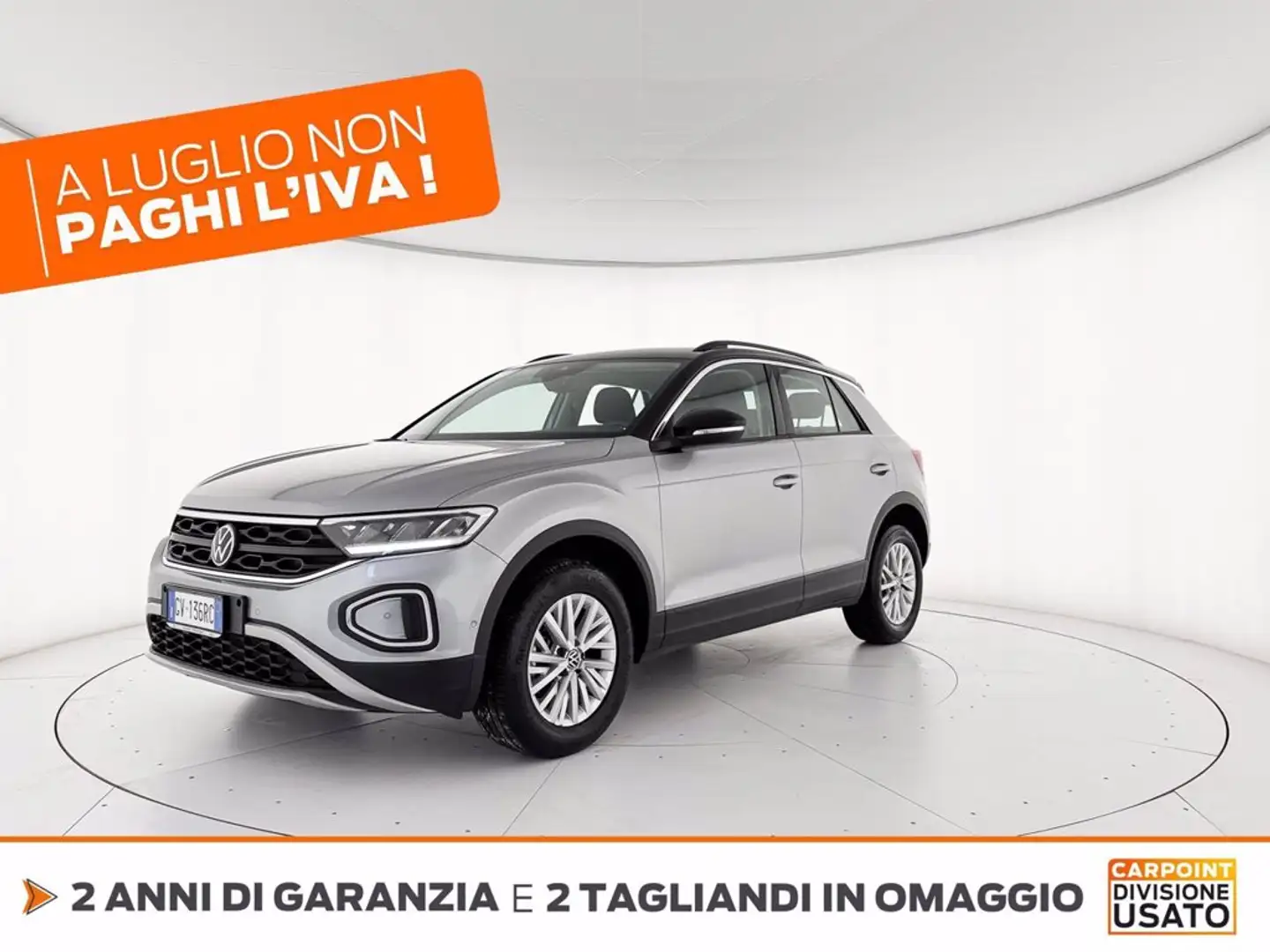 Volkswagen T-Roc 1.5 tsi life dsg Grigio - 1