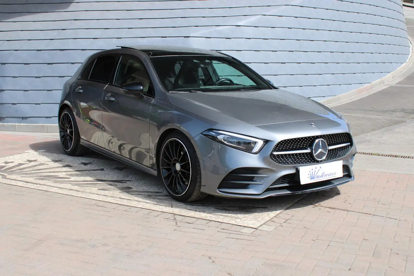 Mercedes-Benz A 250 Automatic Premium AMG-TETTO-NIGHT-19" Grigio - 1