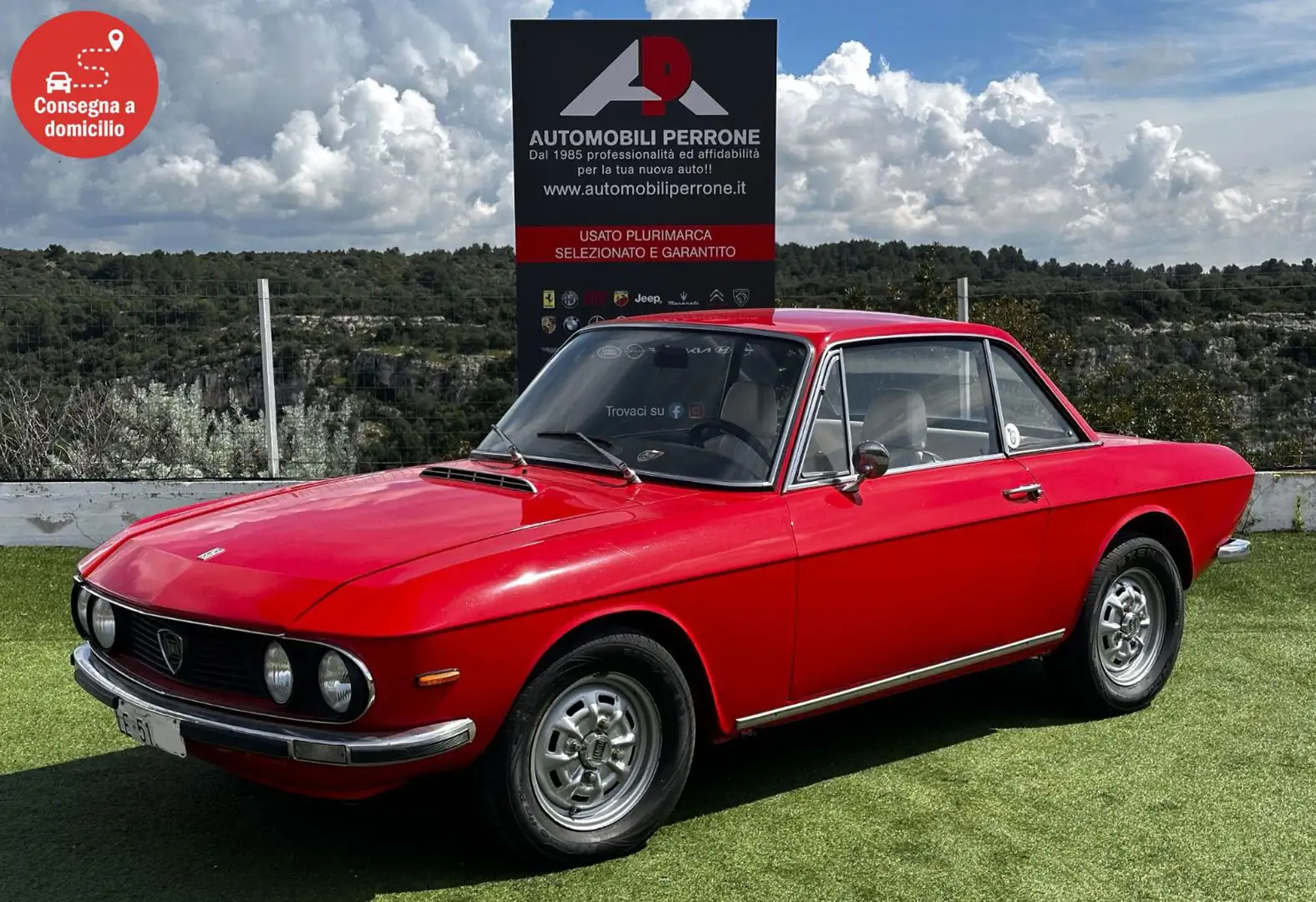 Lancia Fulvia Coupé 1.3 S   ASI Rot - 1
