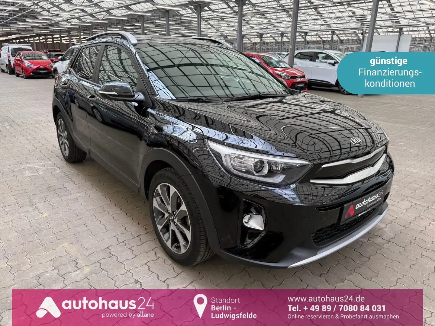 Kia Stonic 1.0 T-GDI Vision Bluetooth|Lenkrhzg|PDC Zwart - 1