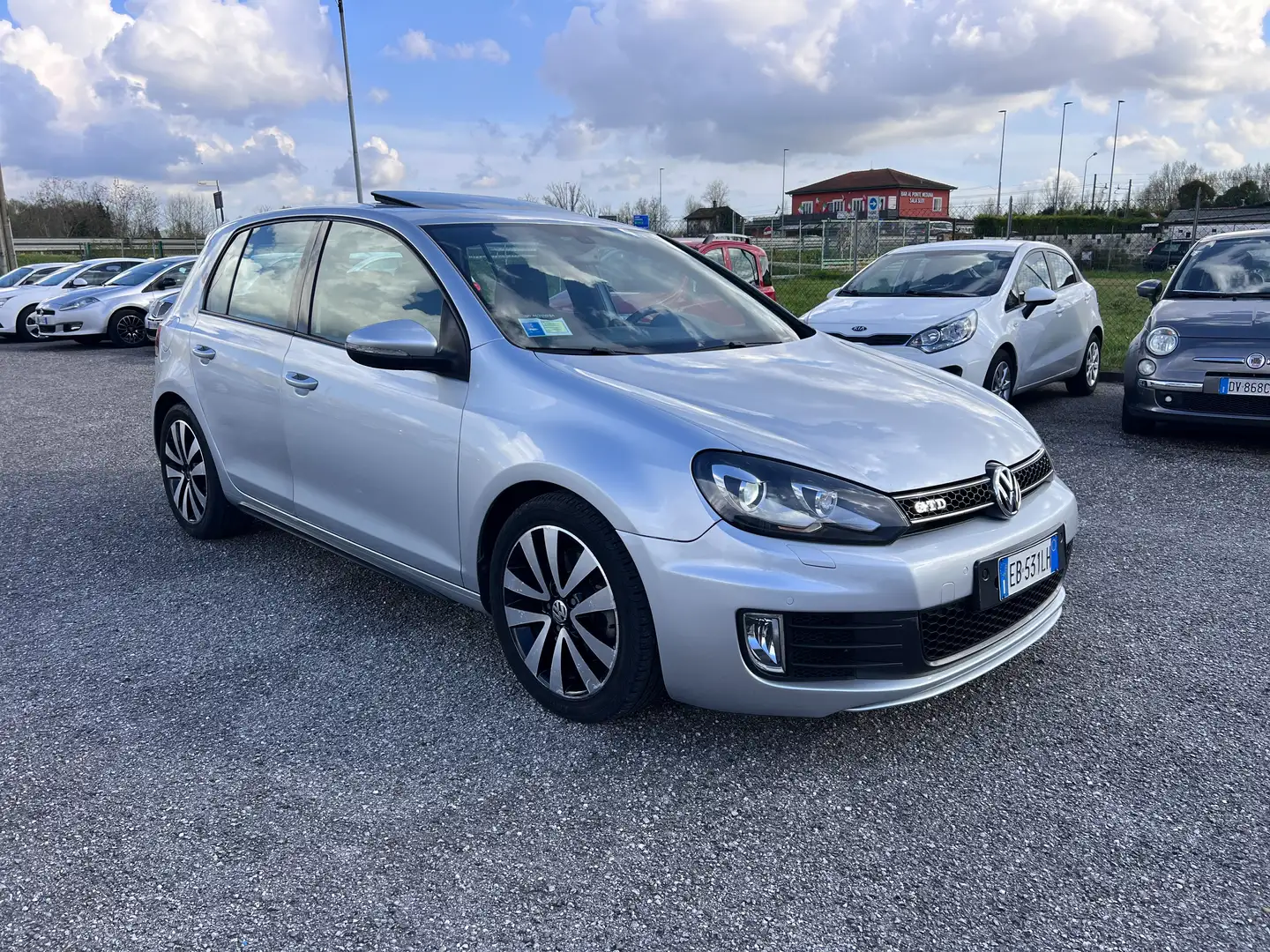Volkswagen Golf 5p 2.0 tdi Gtd DSG Tettuccio!!! Xenon!!! Argento - 2