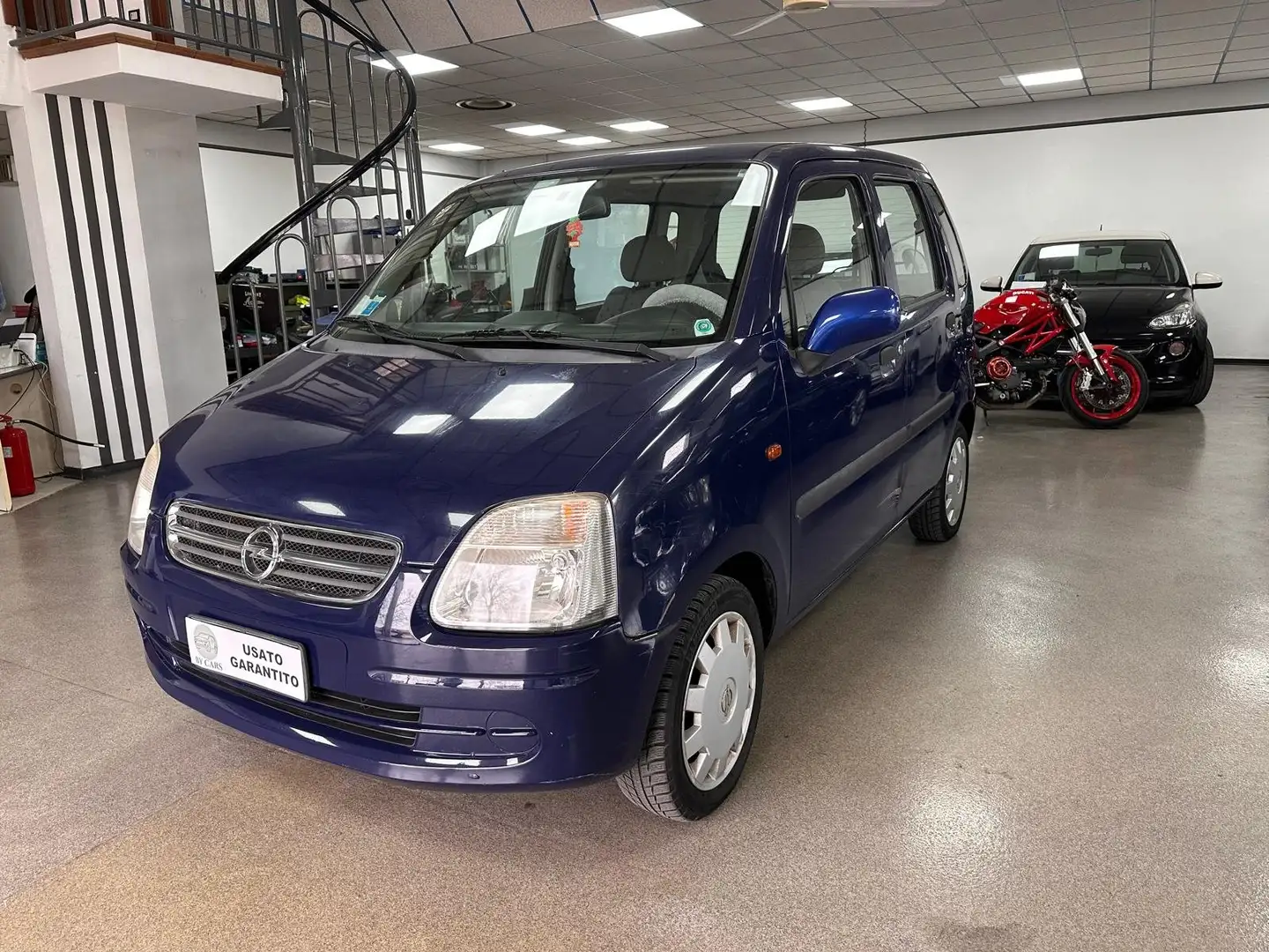 Opel Agila Agila 1.0 12v Club c/2airbag Blu/Azzurro - 1