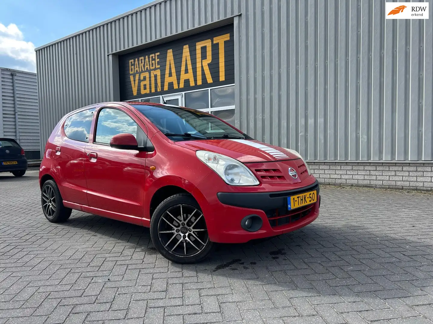Nissan Pixo 1.0 Visia | AIRCO | APK 12-2025 | Red - 1