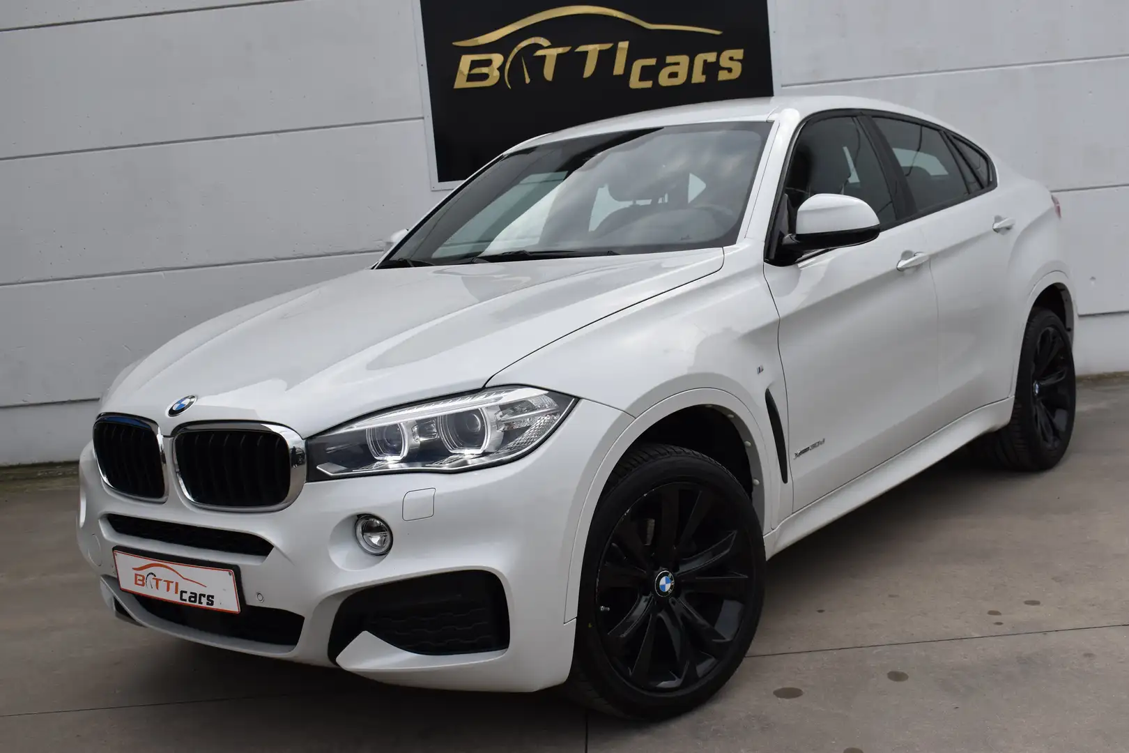 BMW X6 xDrive30d* M-Sport* Leder Zetelverw.* 20" Velgen Blanc - 1