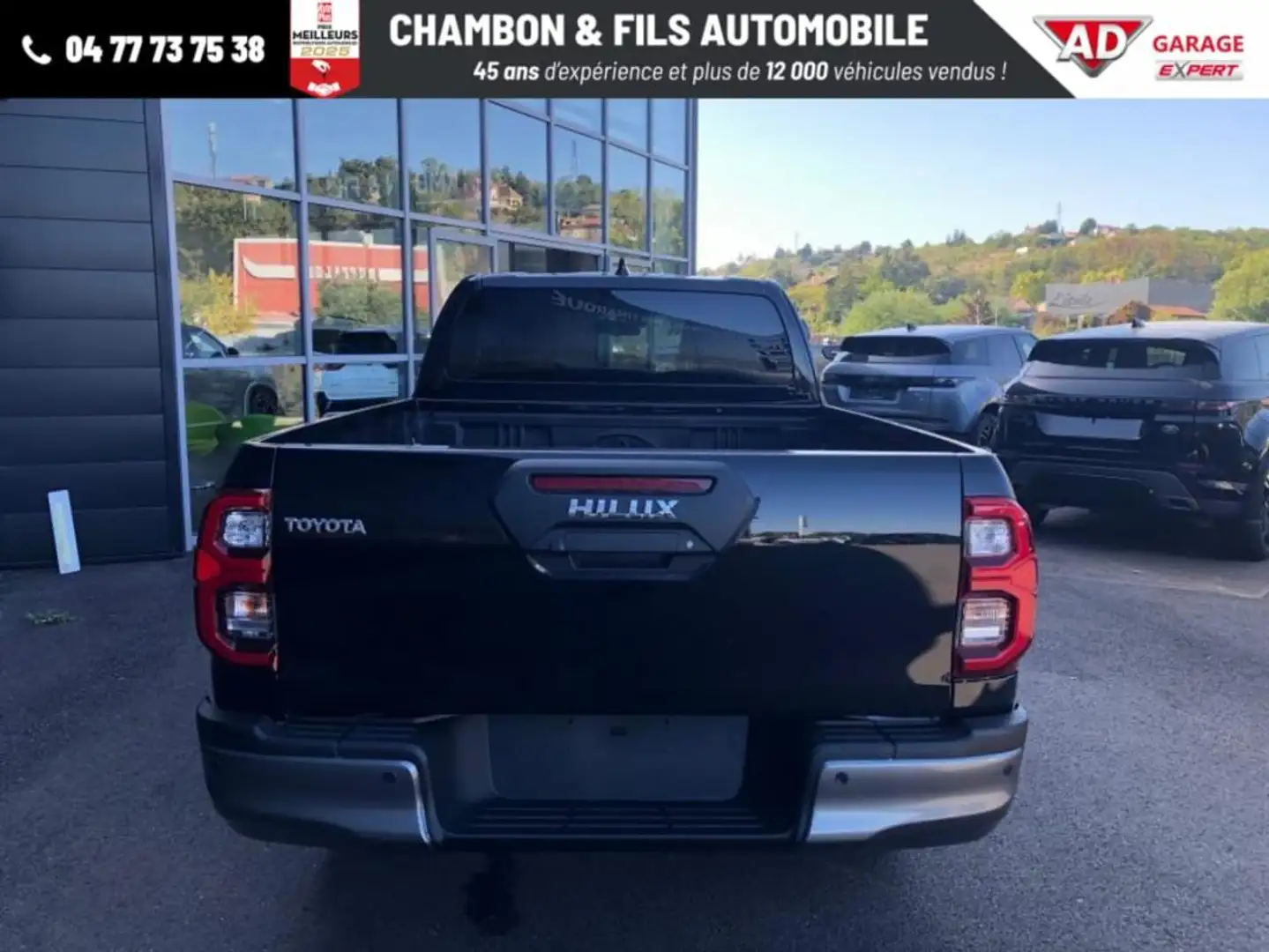 Toyota Hilux X-TRA CABINE CAB 4WD 2.8L 204 D-4D BVA INVINCIBLE  Negro - 2