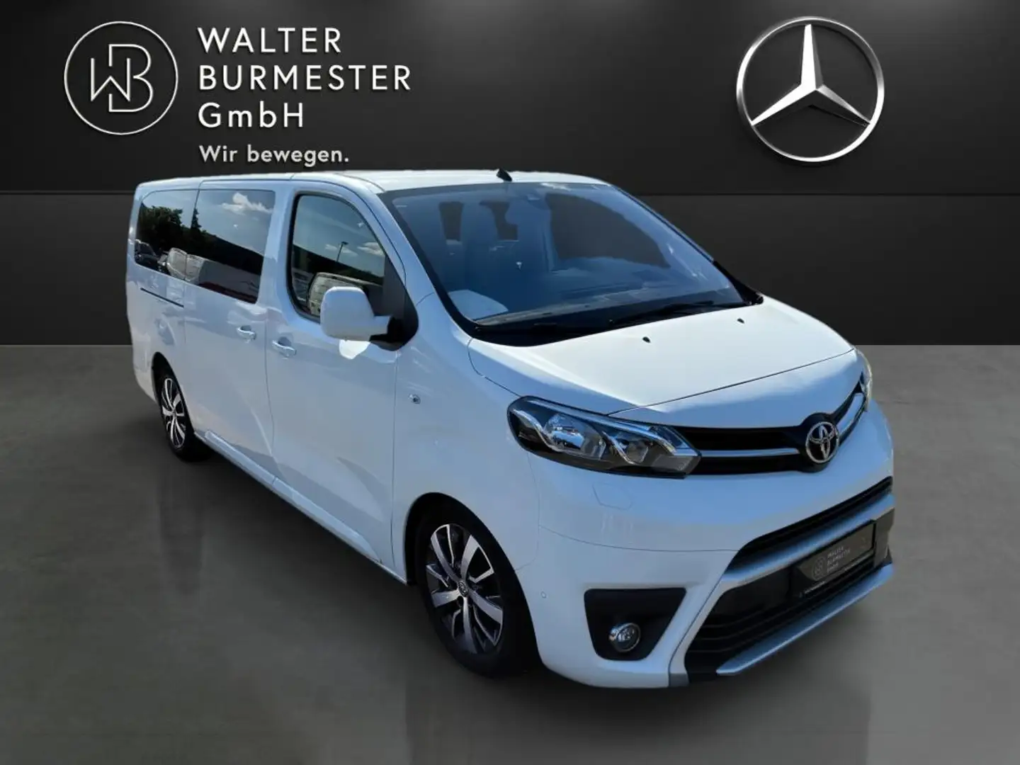 Toyota Proace Verso +Klimaaut.+AUT+PDC+Totwinkel Weiß - 1