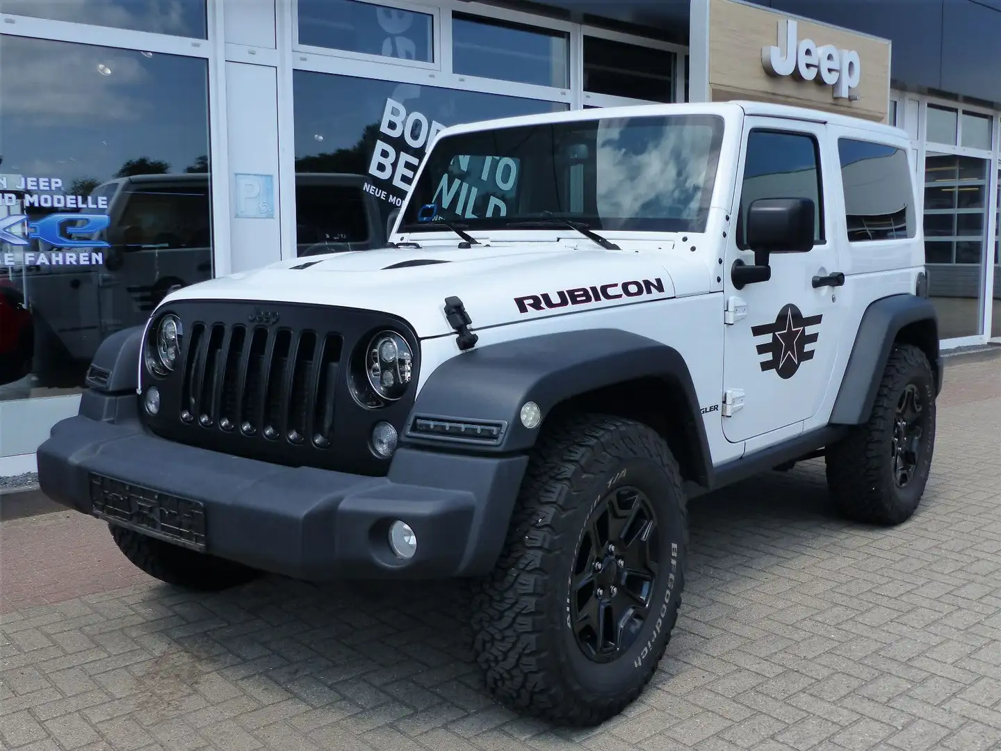 Jeep Wrangler Serie 8 Rubicon 2.8l CRD AHK Bílá - 1