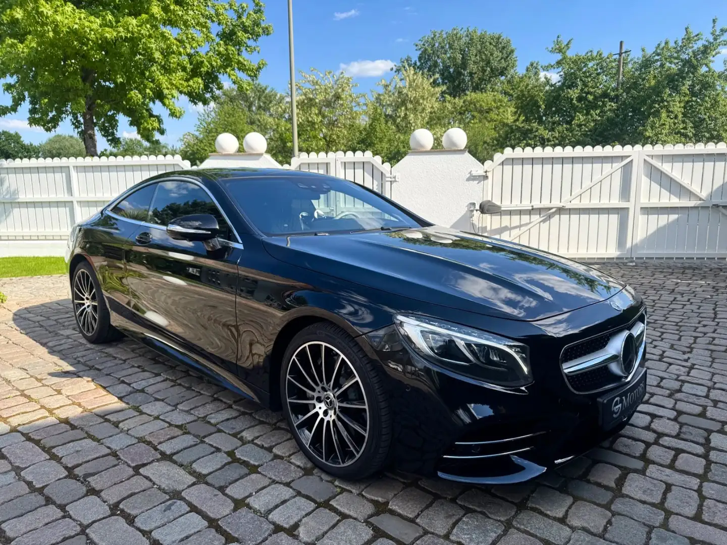 Mercedes-Benz S 500 Coupe 4MATIC AMG Line/Designo/Burmester/ Czarny - 1