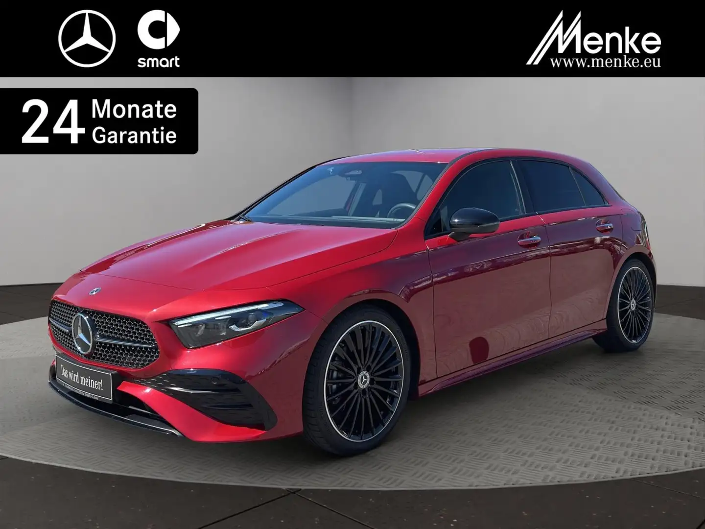Mercedes-Benz A 200 AMG+Night+AHK+KeyGo+Kamera Красный - 1