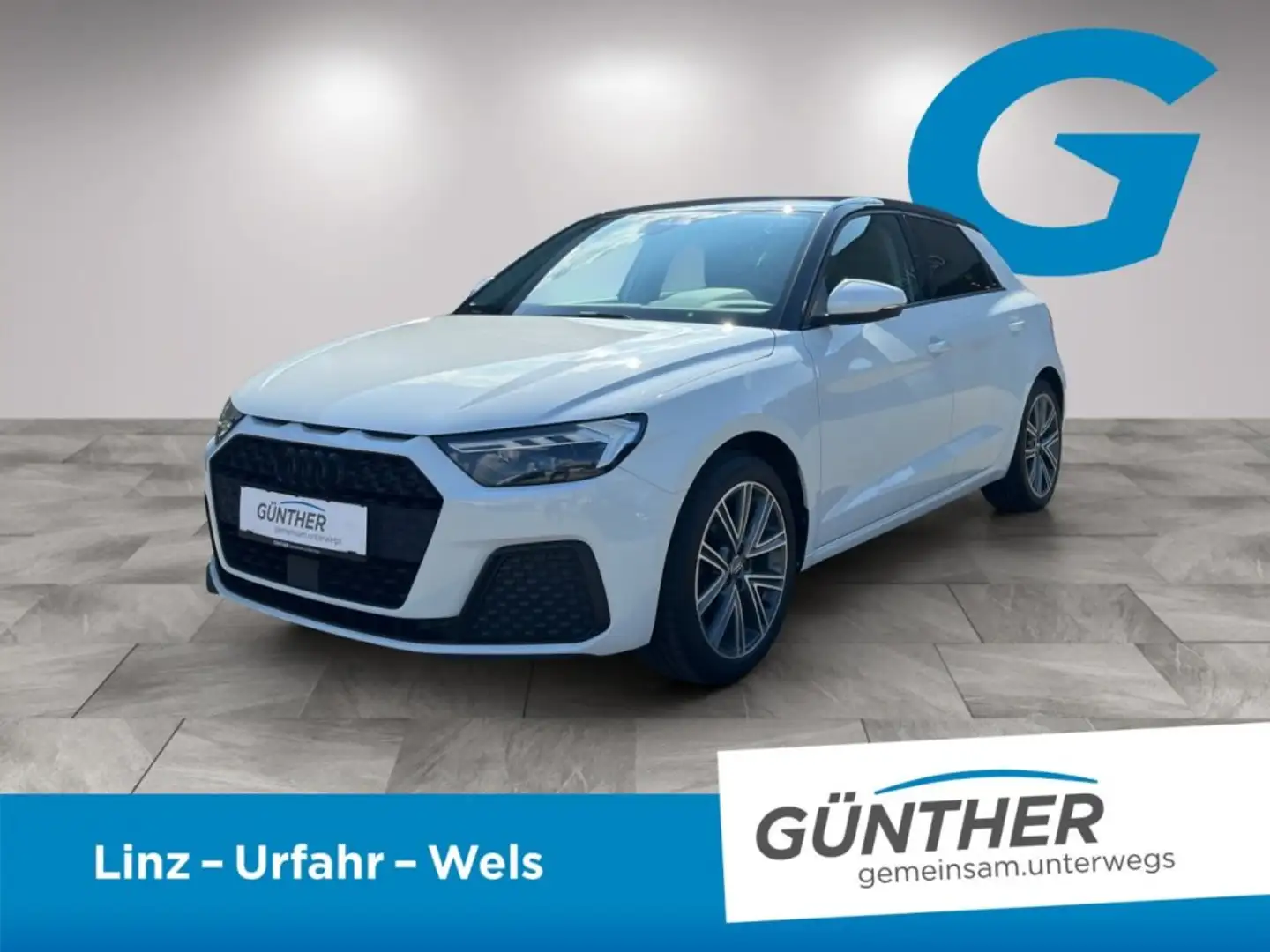 Audi A1 Sportback 25 TFSI Weiß - 1