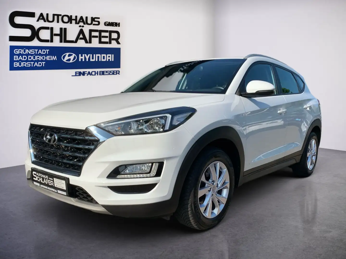 Hyundai TUCSON TUCSON 1.6 Turbo 7-DCT Trend Krell Navi Белый - 1