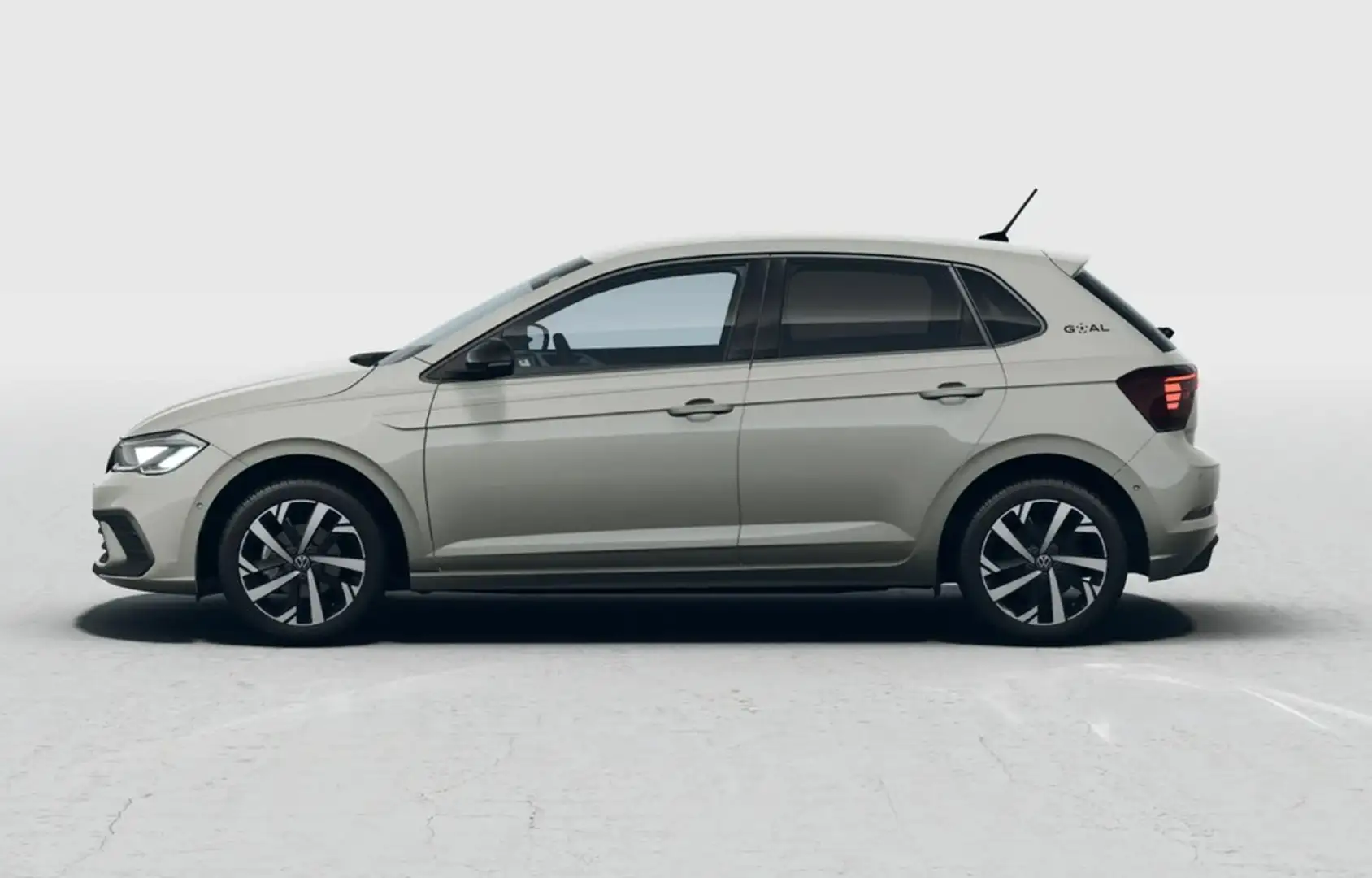 Volkswagen Polo VI Goal 1.0TSI DSG Goal RKAM Navi ACC Totwinkel Серый - 2
