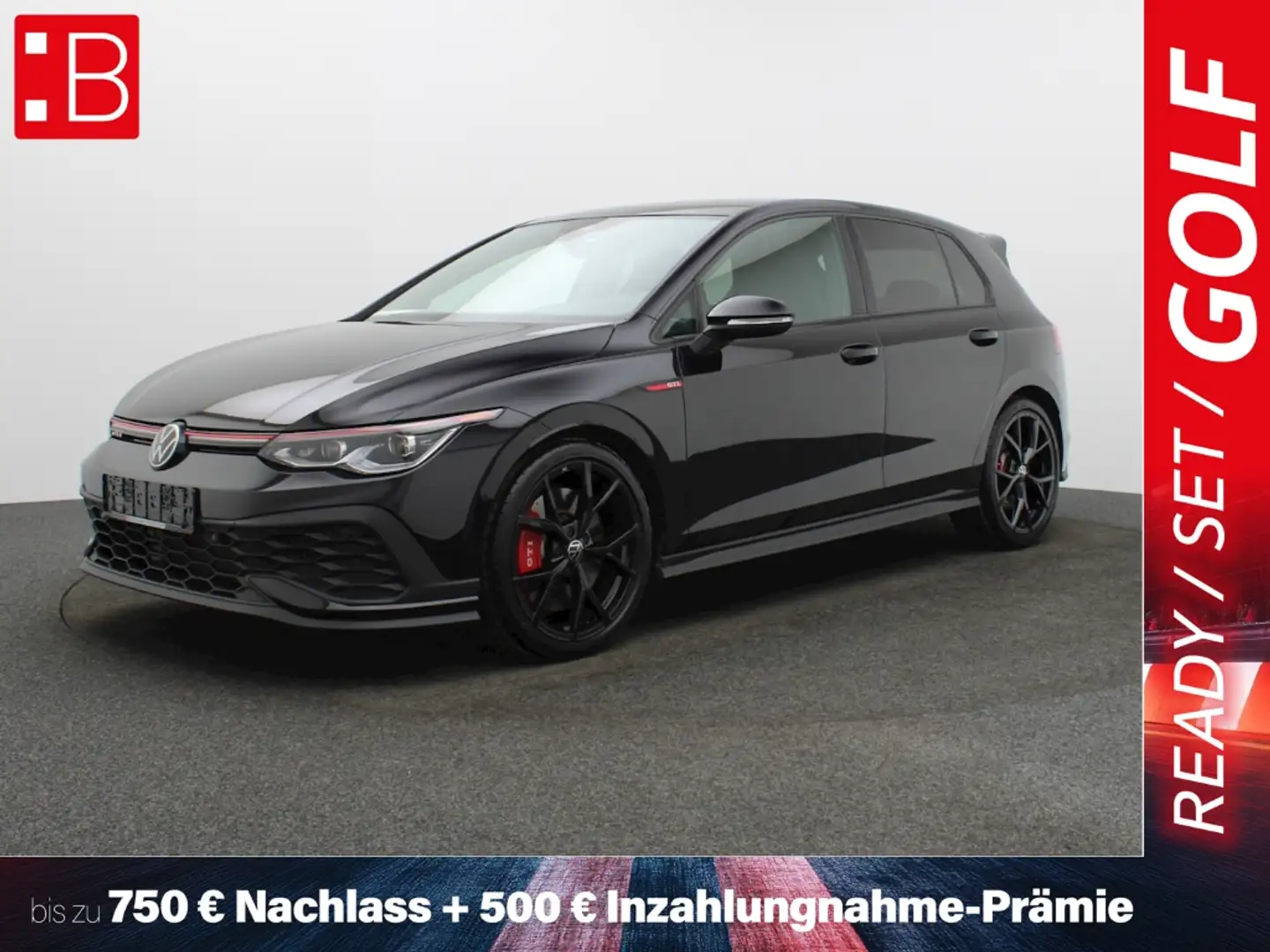 Volkswagen Golf GTI 8 2.0 TSI DSG Clubsport PANO NAVI PRO KESSY 19 EST Černá - 1