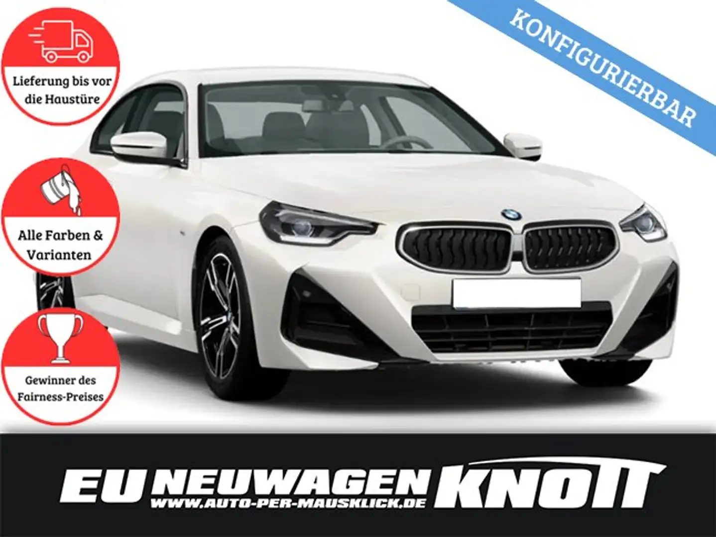 BMW 218 218i Coupe; PDC, Klima, Live Cockpit Plus - 1