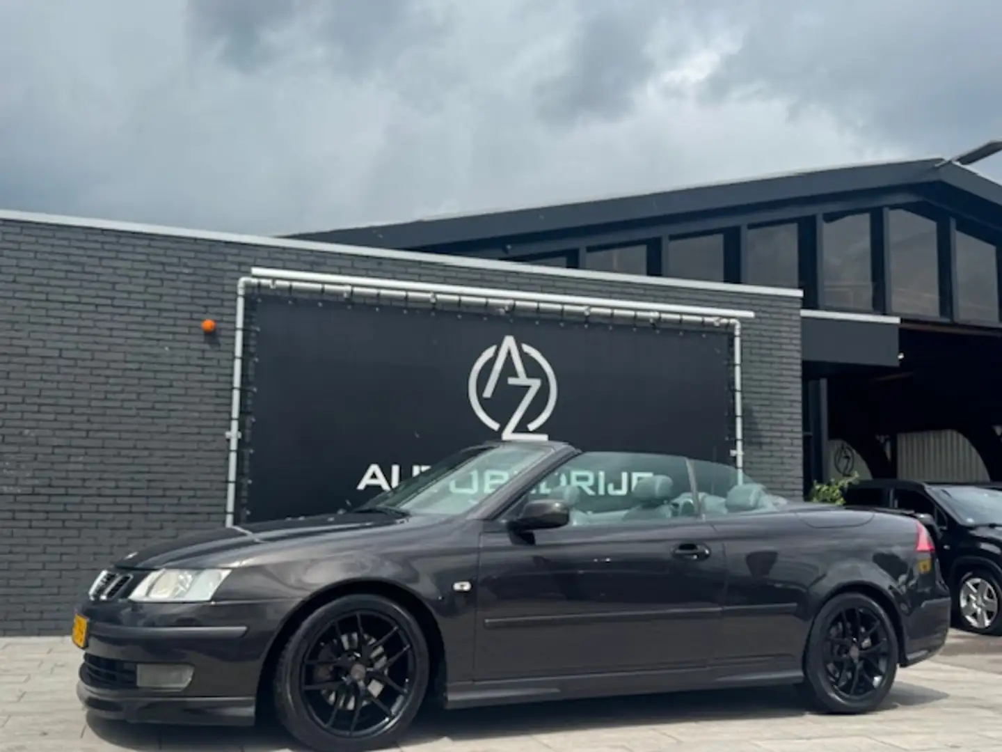 Saab 9-3 Cabrio 2.0T Aero AUTOMAAT! Zwart - 1