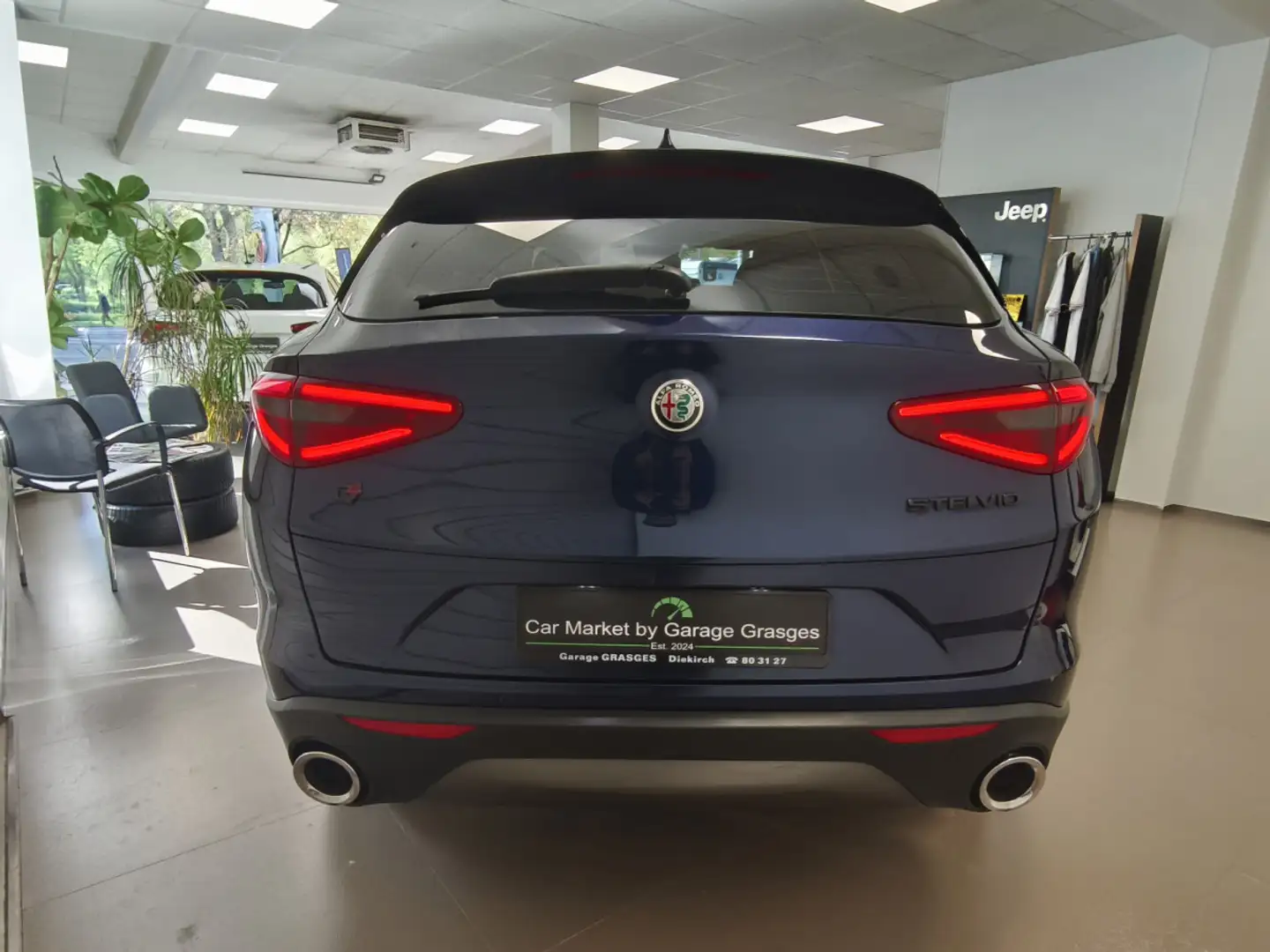 Alfa Romeo Stelvio Super Q4 2.2 Bleu - 2