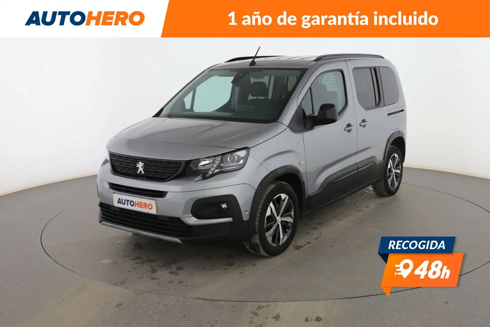 Peugeot Rifter 1.5BlueHDi S&S Standard GT Line 100 Šedá - 1
