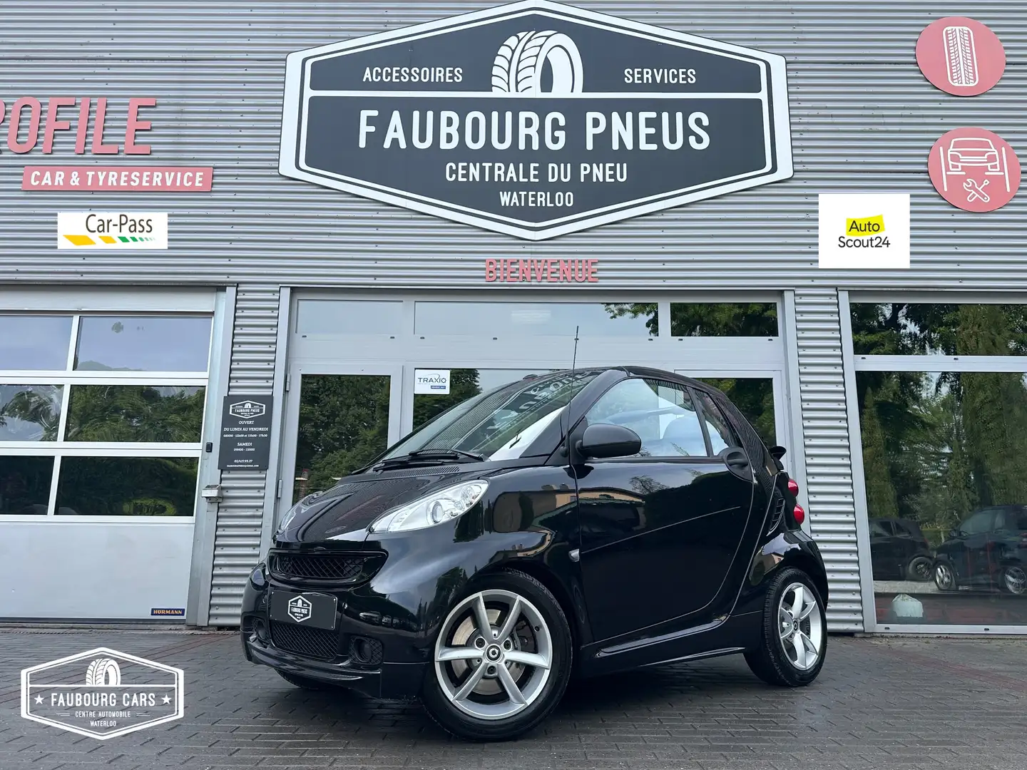 smart forTwo *1-PROPRIETAIRE/1-OWNER*NAVIGATION*CUIR*SG-CHAUFF* Noir - 1