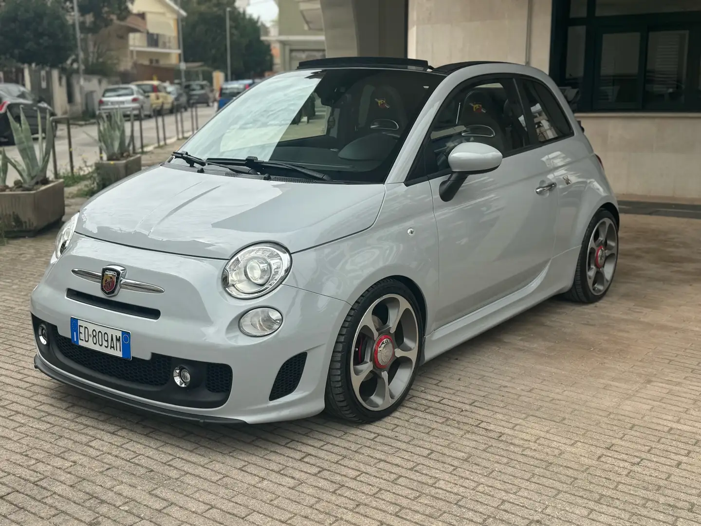 Abarth 500C 1.4 16v t. t-jet 140cv MTA Grigio - 1