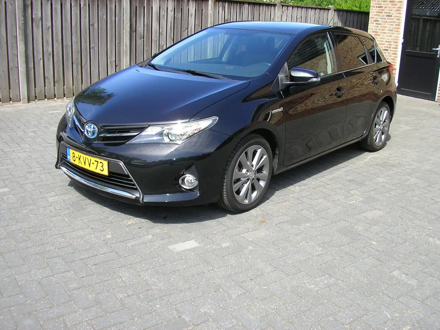 Toyota Auris 1.8 Hybrid Lease PANORAMA  NAVI  NL-AUTO  VERKOCHT Černá - 2